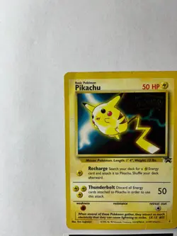 Pikachu 4 Promo Pokemon Card - Image 3