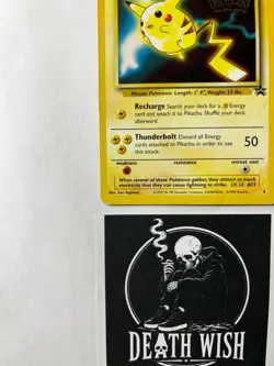 Pikachu 4 Promo Pokemon Card - Image 5