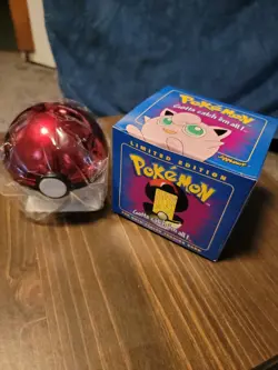 Pokemon Jigglypuff Burger King 1999 23k Gold Plated Trading Card Pokeball Sealed - Image 1