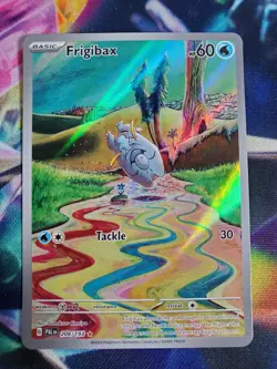 Pokemon TCG Frigibax Card 208/193 Illustration Rare Sv02: Paldea Evolved - Image 1