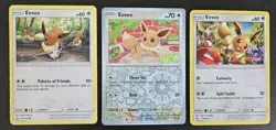 Eeevee ×9 Pokemon Card Lot SWSH SM XY HP to NM - Image 4