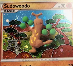 Pokemon Sudowoodo Basic 90HP 9/95 Unleashed 2010 Holo Rare Card_LP - Image 5
