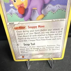 Pokemon Aipom 34/115 Unseen Forces Regular Uncommon 50HP Basic Card English 2005 - Image 3