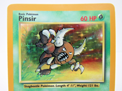 Pinsir 9/64 Holo Rare No Symbol Error Jungle Pokemon Card 1999 WOTC LP+ - Image 2