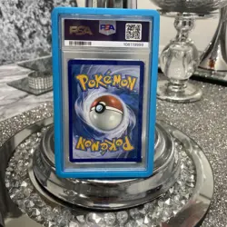 Pokemon Mew EX TCG Card 232/091 Paldean Fates Sir PSA 9 'Bubble Mew' 🫧 - Image 2