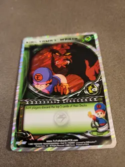 Yu Yu Hakusho TCG CCG King Yama's Wrath U8 Unlimited Dark Tournament Card - Image 1