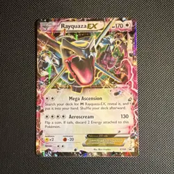 Pokemon Rayquaza EX XY Promos XY69 Holo Promo Dragon 170 HP Card - Image 1