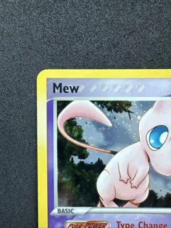Mew Legend Maker Holo Rare 10/92 Vintage English Pokemon Card NM - Image 3