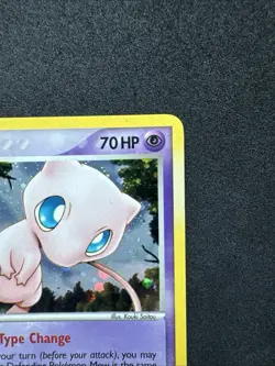 Mew Legend Maker Holo Rare 10/92 Vintage English Pokemon Card NM - Image 4