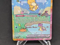 BUBBLE PSYDUCK EX POKEMON CARD * FAN ART * MEW FRIENDS Paldean 232/091 - Image 3