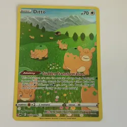 Ditto GG22/GG70 SWSH: Crown Zenith Galarian Gallery Holo Pokemon Card NM 🔥 - Image 1