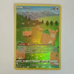 Ditto GG22/GG70 SWSH: Crown Zenith Galarian Gallery Holo Pokemon Card NM 🔥 - Image 2