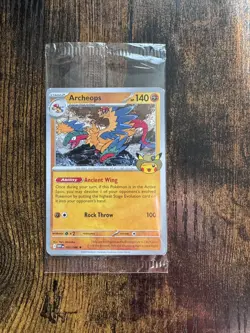 Pokemon Chicago Field Museum Fossil Archeops Promo Card 051/086 Sealed - Image 1
