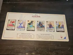 Disney Lorcana Curator's Collection Heroine's Edition Box 6 Foil Cards 2024 - Image 2