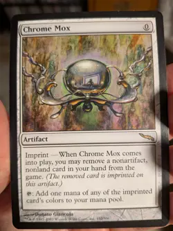 Chrome Mox Mirrodin MTG Card Magic: The Gathering LP - Image 1