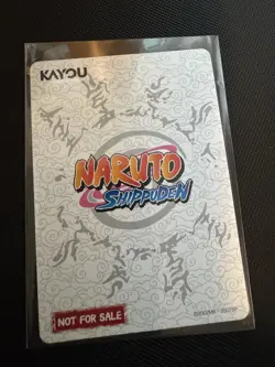 Kakashi Hatake PR Promo Card Naruto Smirti Kayou Series 2 NRSA-PR-006 - Image 2