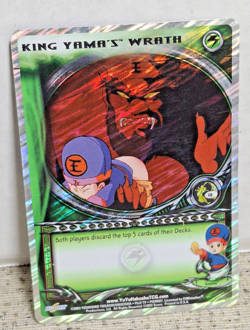 Yu Yu Hakusho TCG CCG King Yama's Wrath U8 1st Edition Dark Tournament Foil Card - Image 1
