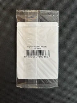 Pikachu 26/83 Holo Pokemon 20th Anniversary Sealed Collectible Card - NM - Image 2