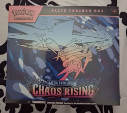 Pokemon TCG Mega Evolution: Chaos Rising Elite Trainer Box Factory Sealed Brand - Image 1