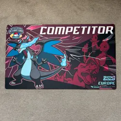 Pokemon TCG - Mega Charizard X EX Phantasmal Flames Play Mat [EUIC London 2026] - Image 1