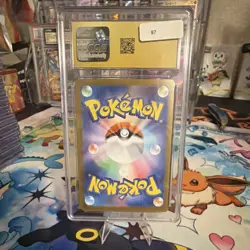CGC Pristine 10 Mega Manectric ex 032/063 M1s: Mega Symphonia Holo JP - Image 2