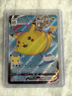 Flying Pikachu VMAX 007/025 Full Art Ultra Rare Celebrations Pokemon Card - Image 1