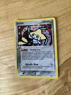 Jirachi 9/107 Holo Rare Deoxys Pokemon Holo Lightly Played - Image 1
