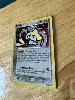 Jirachi 9/107 Holo Rare Deoxys Pokemon Holo Lightly Played - Image 2