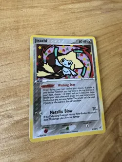 Jirachi 9/107 Holo Rare Deoxys Pokemon Holo Lightly Played - Image 3