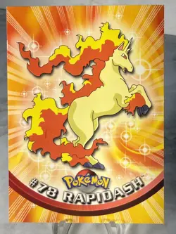 2000 TOPPS - POKEMON TV ANIMATION SERIES 2 78 RAPIDASH *RARE* 💎💎 - Image 1