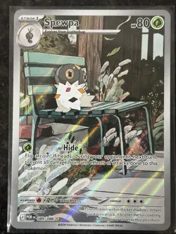 Spewpa 89/88 ME03: Perfect Order Pokemon TCG Illustration Rare - Image 1