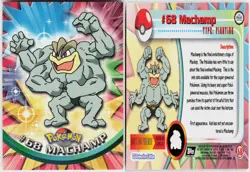 Machamp #68 Topps Trading Cards Series 1 Pokemon NM - Image 1