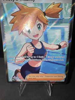 2026 Misty's Vitality 111/084 Pokemon TCG Me05: Pitch Black Full Art Holo - Image 3