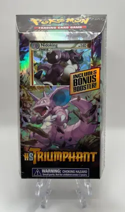 (403097) Pokemon HS Triumphant Royal Guard - Factory Sealed Theme Deck - Image 1