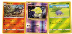 Pokemon Lot Of 3 Pokemon HOLO Cards j - Image 1