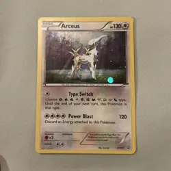 Arceus XY197 Promo Cards Holo Promo English 2017 130 HP Pokemon TCG - Image 1