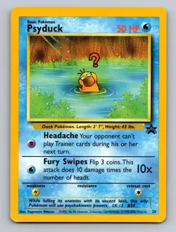 Psyduck 20 Wizards Black Star Promos Near Mint - Image 1