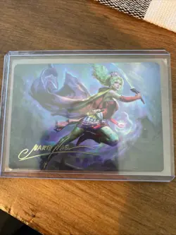 Terra, Herald of Hope Art Card (Gold-Stamped Signature) - Image 1