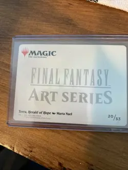 Terra, Herald of Hope Art Card (Gold-Stamped Signature) - Image 2