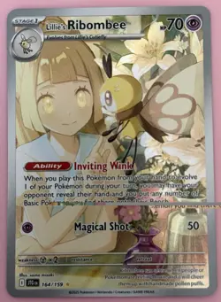 Lillie's Ribombee 164/159 Pokemon - Image 1