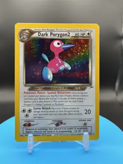 Dark Porygon2 8/105 Neo Destiny Holo Rare 2002 Pokemon WOTC LP/NM - Image 1