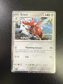 Scizor (Cosmos Holo) 141/197 Holo Promo Pokemon - Image 3