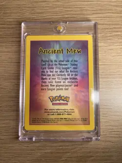 Pokemon Ancient Mew Movie Promo Holo English 2000 WOTC SEALED - Image 3