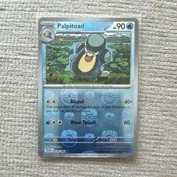 The Pokemon Company Palpitoad 020/086 Sv Black Bolt Master Ball Pattern Holo - Image 1
