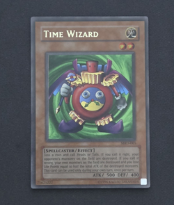 Yu-Gi-Oh! Time Wizard MRD-065 Ultra Rare Unlimited Metal Raiders Vintage LP - Image 1