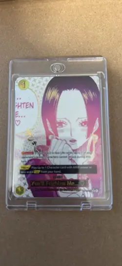 Bandai One Piece CCG You'll Frighten Me... OP01-078 Alt Art Foil Rare - Image 1