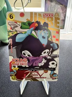 Jinbe ST29-005 (ENGLISH) - One Piece x Round 1 Exclusive Promo Card NM - Image 1