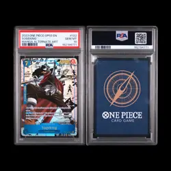 2023 One Piece Pillars Sogeking Secret Rare Manga Alt Art #OP03-122 PSA 10 - Image 1