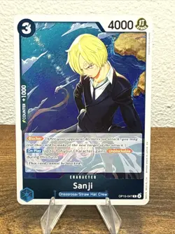 Sanji OP15-047 R One Piece Adventure On Kami’s Island Near Mint - Image 1