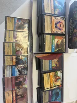 Disney Lorcana Cards Bulk Lot 500+ Regular & Foil Mixed Random Card Lot TCG - Image 4